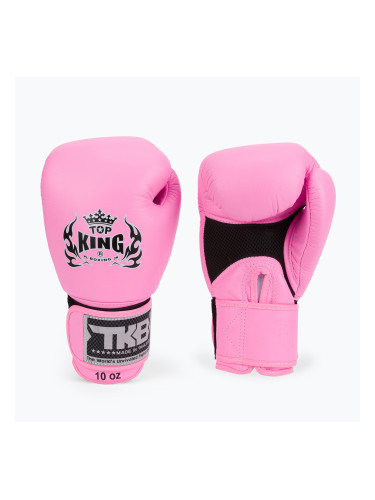 Top King Muay Thai Ultimate Air розови боксови ръкавици TKBGAV