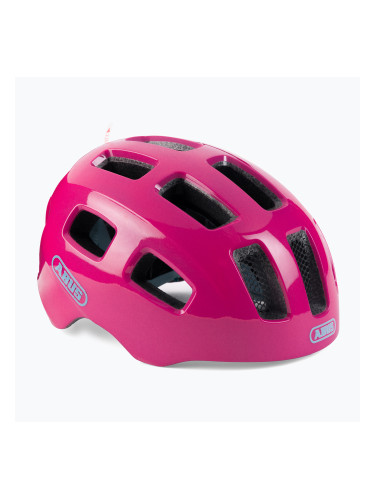Детска велосипедна каска ABUS Youn-I 2.0 pink 40165
