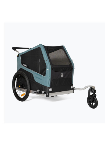 Burley Bark Ranger XL черно/синьо ремарке за велосипед за кучета 947107