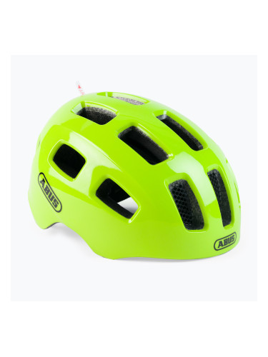 Детска велосипедна каска ABUS Youn-I 2.0 жълта 40163