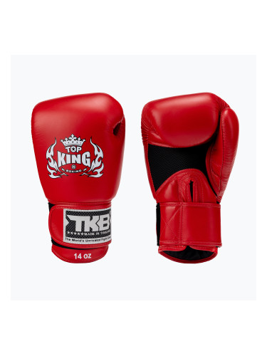 Top King Muay Thai Ultimate Air боксови ръкавици червени TKBGAV-RD