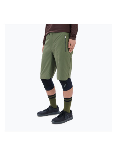 Дамски шорти за колоездене POC Essential Enduro epidote green