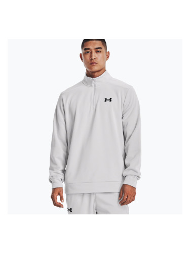 Under Armour Armour Fleece 1/4 Zip сив мъжки суитшърт за тренировки 1373358-014