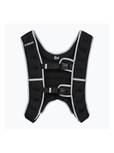 XTREXO WV-08 8kg жилетка за тренировка с тежести черна