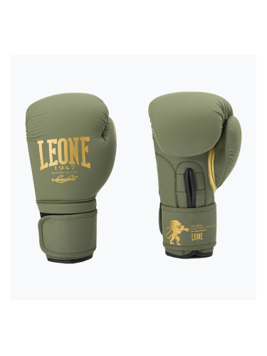 Боксови ръкавици Leone 1947 Military Green green GN059G