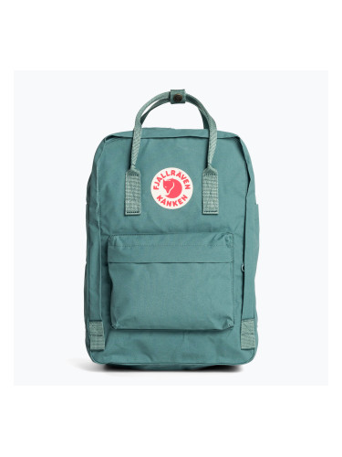 Fjällräven Kanken Laptop 15" туристическа раница 664 frost green F23524