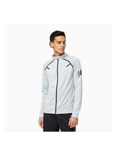 Мъжки суитшърт New Balance Tenacity Football Training Track бял MJ23090LAN