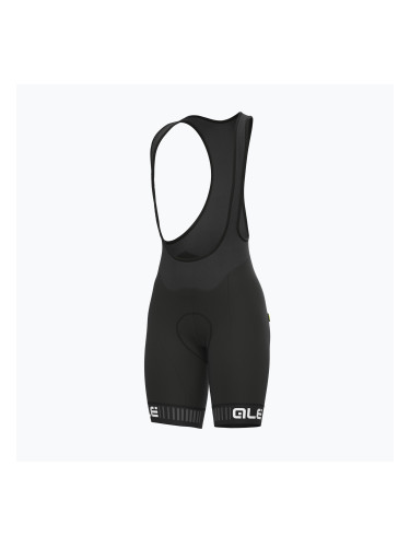Дамски къси панталони за колоездене ALÉ Pantalone C/B Traguardo bibshort black/white L11546718