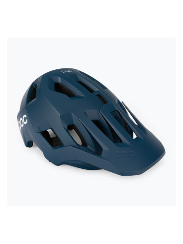 Велосипедна каска POC Kortal lead blue matt