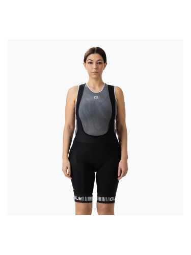 Дамски къси панталони за колоездене Alè Pantalone C/B Strada bibshort black L13146718