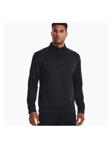 Under Armour Armour Fleece 1/4 Zip мъжки суитшърт за тренировки черен 1373358-001