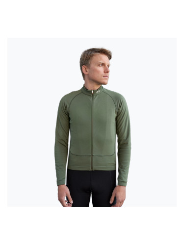 Мъжко яке за колоездене POC Thermal epidote green