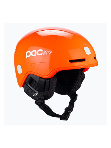 Детска ски каска POC POCito Obex MIPS флуоресцентно оранжева