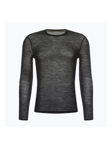Мъжка термоактивна блуза Smartwool Intraknit Merino 200 Crew black/white