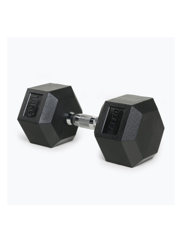 Гумиран дъмбел XTREXO Hex HXD150 15 kg