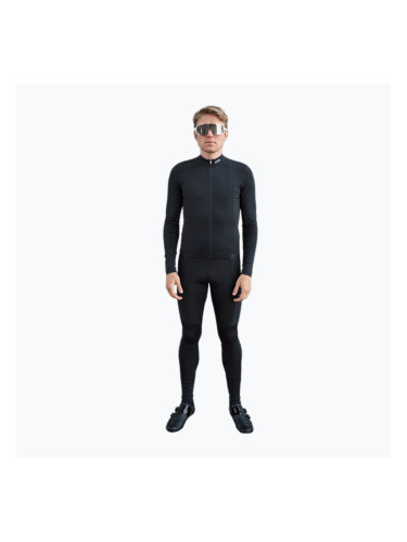 Мъжки колоездачен анцуг с дълъг ръкав POC Ambient Thermal Jersey uranium black