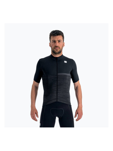 Мъжка колоездачна фланелка Sportful Giara black 1121020.002