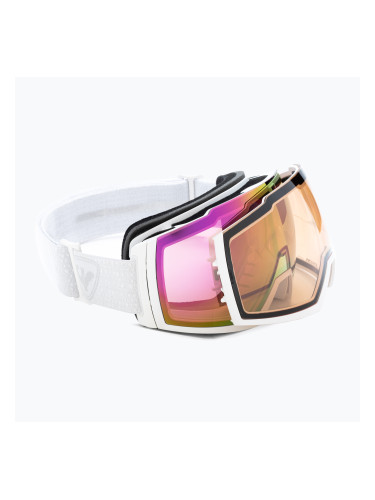 Очила за ски Rossignol Magne'lens white/pink miror/silver miror