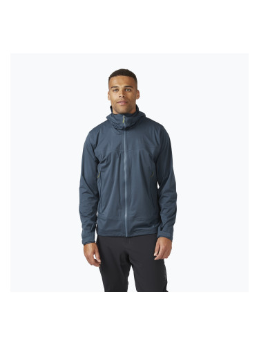 Мъжко дъждобранно яке Rab Kinetic 2.0, тъмносиньо QWG-74