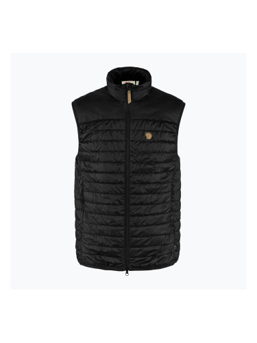 Fjällräven Abisko Подплатена мъжка туристическа без ръкави черна F83775