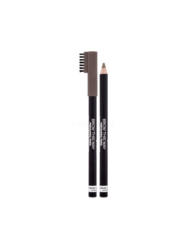 Rimmel London Brow This Way Professional Pencil Молив за вежди за жени 1,4 гр Нюанс 005 Ash Brown