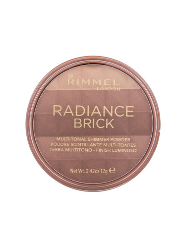 Rimmel London Radiance Brick Бронзант за жени 12 гр Нюанс 002 Medium