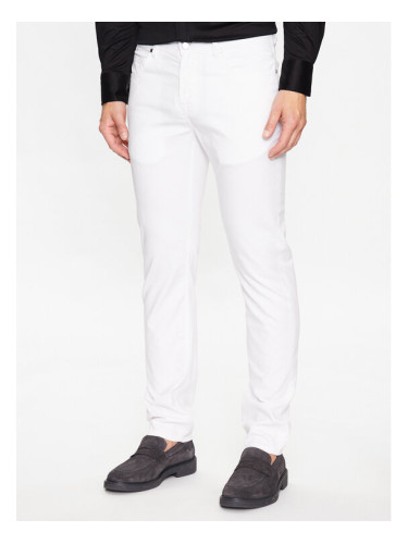 Baldessarini Текстилни панталони B1 16502/000/2424 Бял Regular Fit