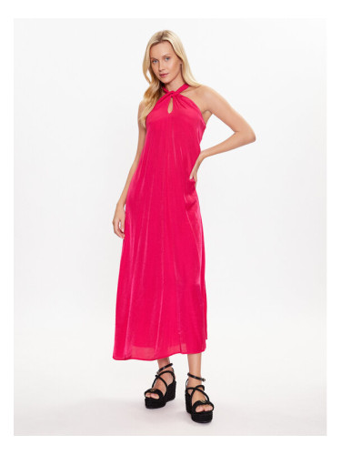 Sisley Ежедневна рокля 48PWLV043 Розов Regular Fit