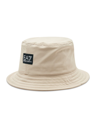 Текстилна шапка EA7 Emporio Armani 244700 3R100 04351 Бежов
