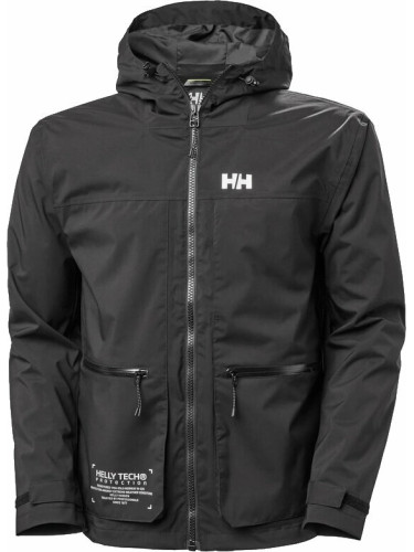 Helly Hansen Men's Move Hooded Rain Яке Black M