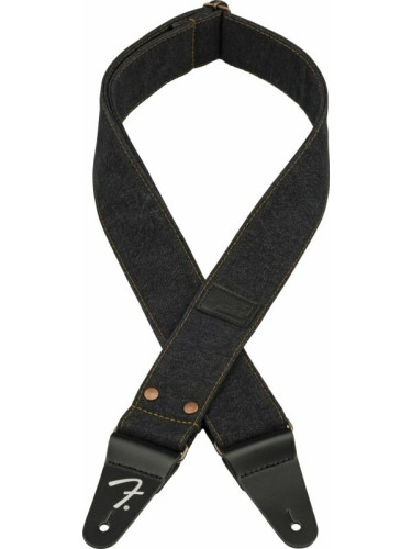 Fender Wrangler Denim Strap Колан за китара Black