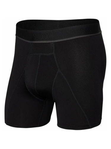 SAXX Kinetic Boxer Brief Blackout S Фитнес бельо