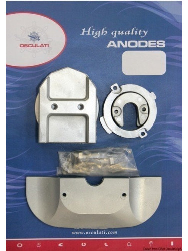 Osculati Anode Kit Mercruiser Alpha One Gen II - Magnesium