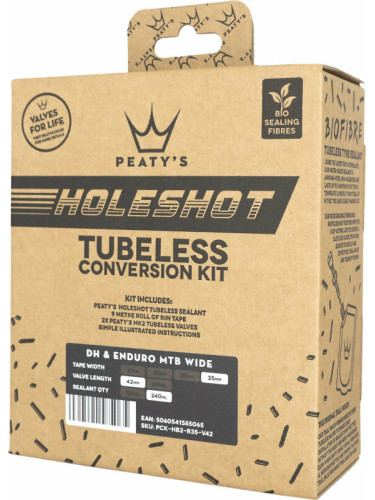 Peaty's Holeshot Tubeless Conversion Kit 120 ml 35 mm 42.0