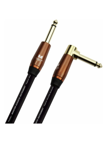 Monster Cable Prolink Acoustic 21FT Instrument Cable 6,4 m Ъглов - Директен Инструментален кабел