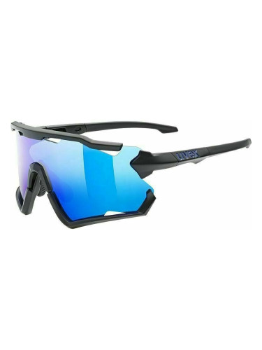 UVEX Sportstyle 228 Black Mat/Mirror Blue Колоездене очила