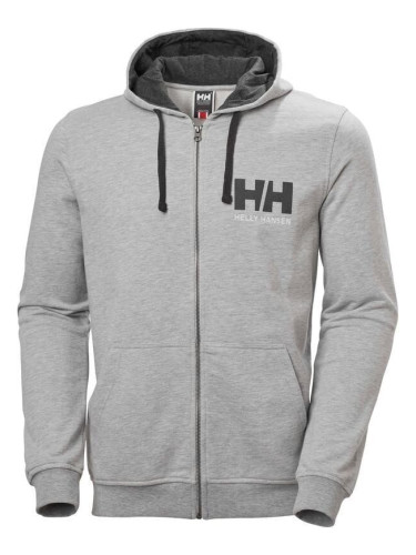 Helly Hansen Men's HH Logo Full Zip Пуловер Grey Melange XL