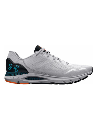 Under Armour Men's UA HOVR Sonic 6 Running Shoes White/Black/Blue Surf 41 Road маратонки