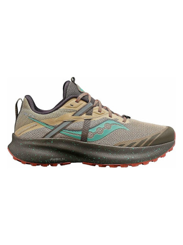 Saucony Ride 15 Trail Womens Shoes Desert/Sprig 37,5 Трейл обувки за бягане