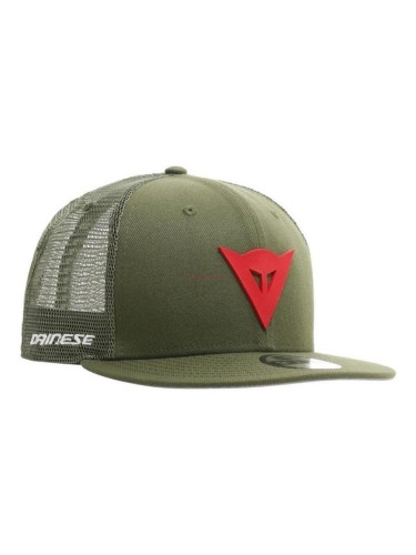 Dainese 9Fifty Trucker Green/Red UNI Шапка