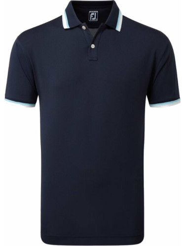 Footjoy Solid Polo With Trim Mens Navy 2XL