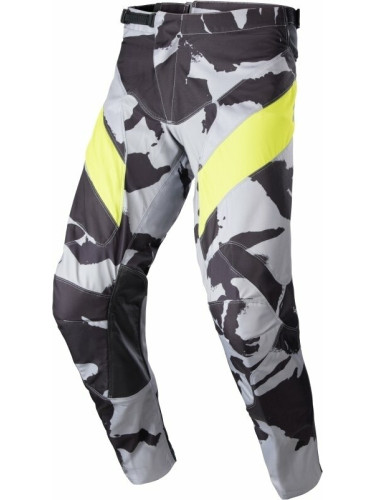 Alpinestars Racer Tactical Pants Gray/Camo/Yellow Fluorescent 30 Mотокрос панталони