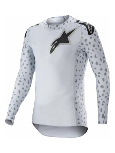 Alpinestars Supertech North Jersey Haze Gray/Black XL Мотокрос фланелки