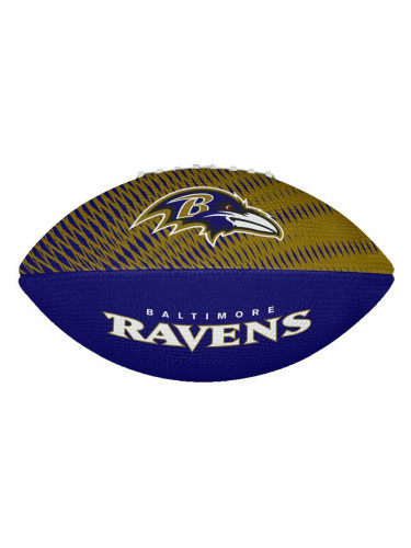 Wilson NFL JR Team Tailgate Football Baltimore Ravens Yellow/Blue Американски футбол