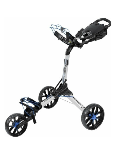 BagBoy Nitron Golf Trolley White/Cobalt Ръчна количка за голф