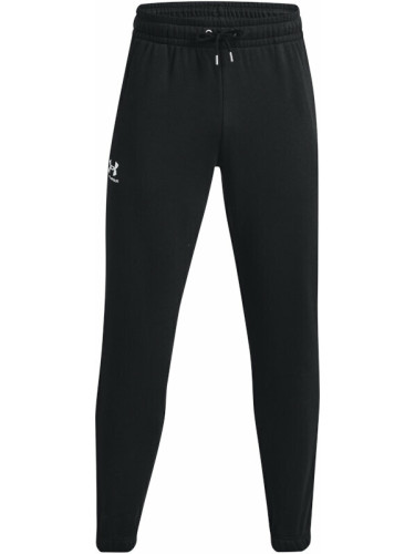 Under Armour Men's UA Essential Fleece Joggers Black/White XL Фитнес панталон