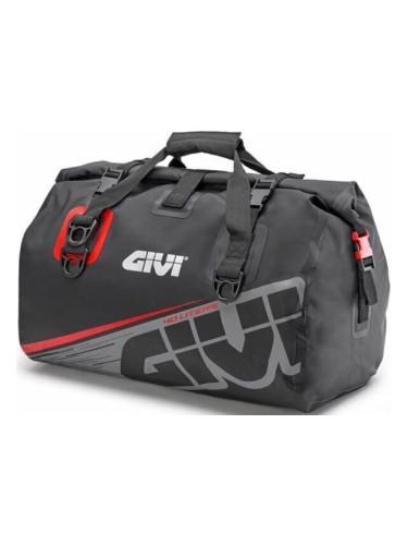 Givi EA115GR Waterproof Cylinder Seat Bag 40L Grey Red чанта