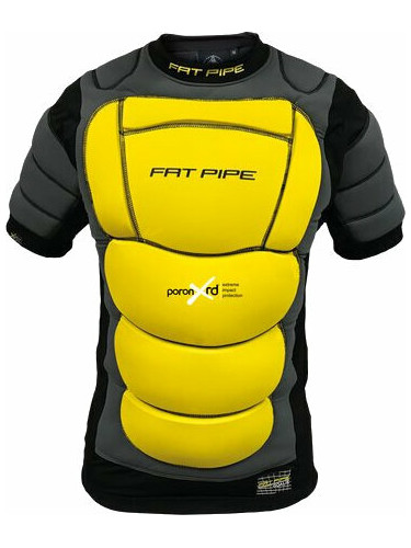 Fat Pipe GK Protective XRD Padding Vest Black/Yellow XS/S Флорболен вратар