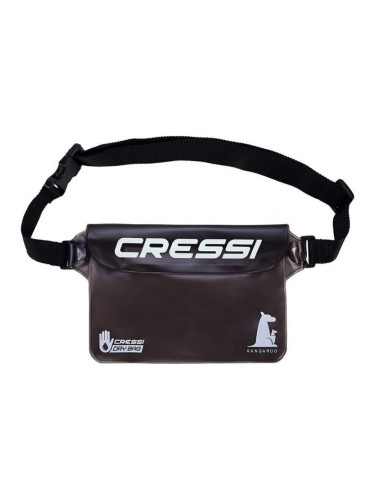 Cressi Kangaroo Dry Pouch Black Водоустойчив куфар