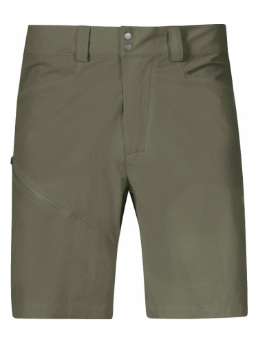 Bergans Vandre Light Softshell Shorts Men Green Mud 52 Къси панталонки